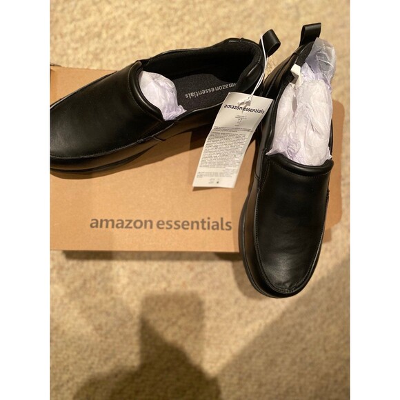 Amazon Essentials Men's Venetian Loafers Comfortable Service Shoe Size 10 NWT - Picture 11 of 12